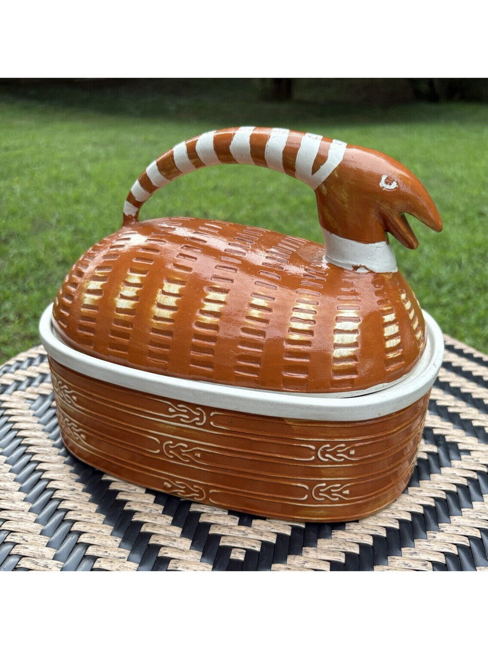 Sigma Ovenware Covered Casserole Dish Home Kitchen Decor Made in Japan